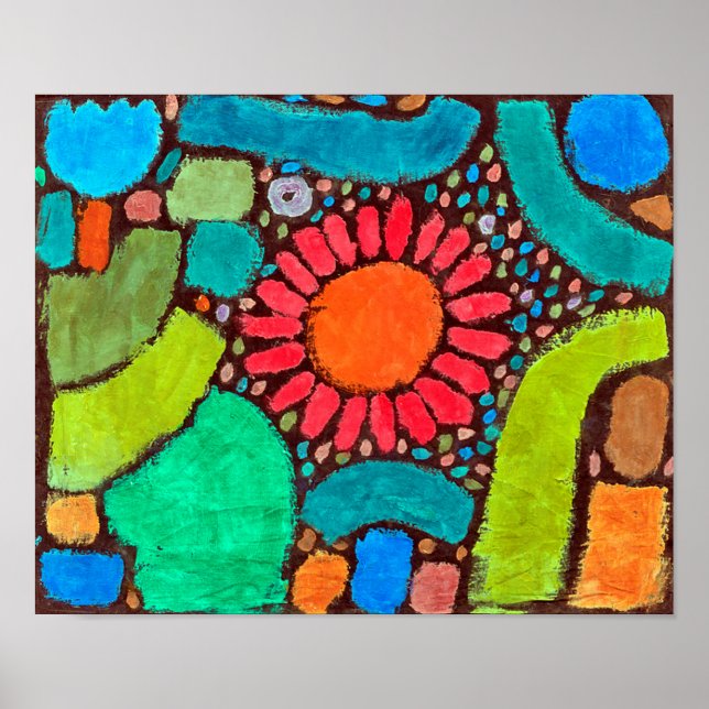 Blomman i Valley, Klee Poster (Framsidan)