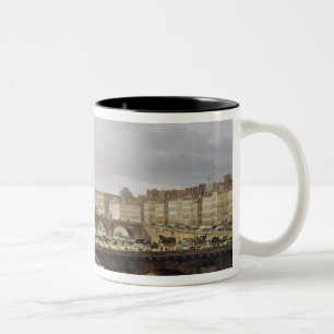 Blomman marknadsför, 1832 Två-Tonad mugg