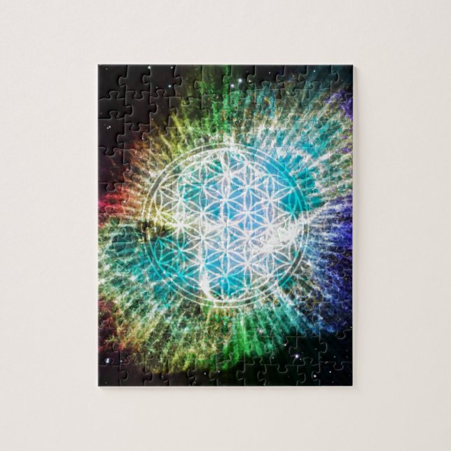 Blomman Pussel (Vertikal)