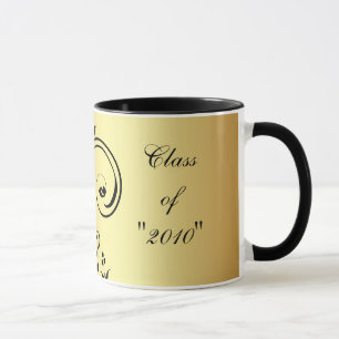 Blomman Scrollwork "klassificerar av" Mugg