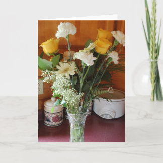 blomman tackar dig att card tack kort