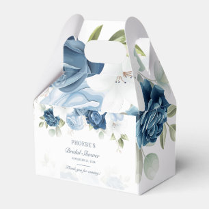 Blommande blom Dusty Blue Eucalyptus Sukkulent Presentaskar