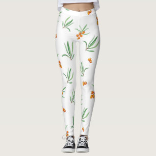 Blommande Blommigt i Vår Leggings