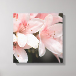 Blommande blommor canvastryck