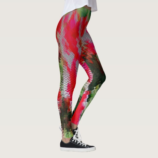 Blommande blommor.... leggings (Höger)