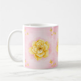 Blommande blommor-mugg kaffemugg
