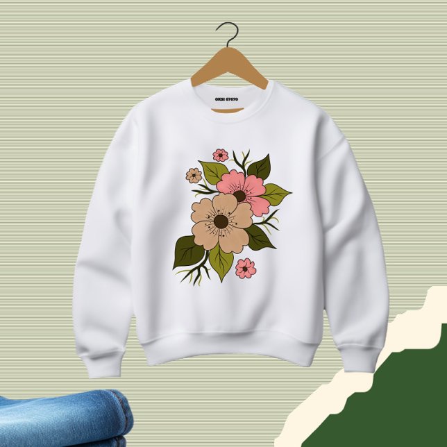 Blommande blomning t shirt (Skapare uppladdad)