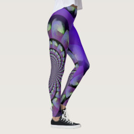 Blommande Fraktala Leggings