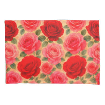 Blommande Grace – Vattenfärg Rosharmoni