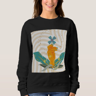 Blommande hopp t shirt