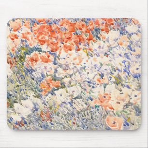 Blommande Impressionistisk Trädgårdsmusmatta Musmatta