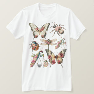 Blommande insekter t shirt