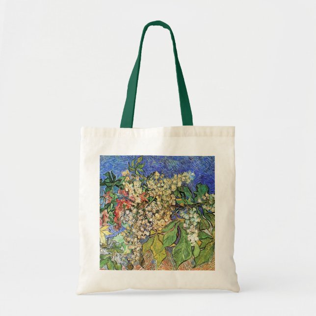 Blommande kastanjegrenar av Vincent van Gogh Tygkasse (Framsidan)