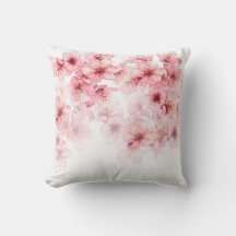 Blommande körsbärsblommor rosa vita