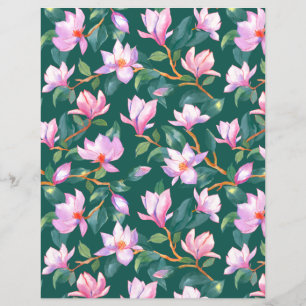 Blommande magnolia