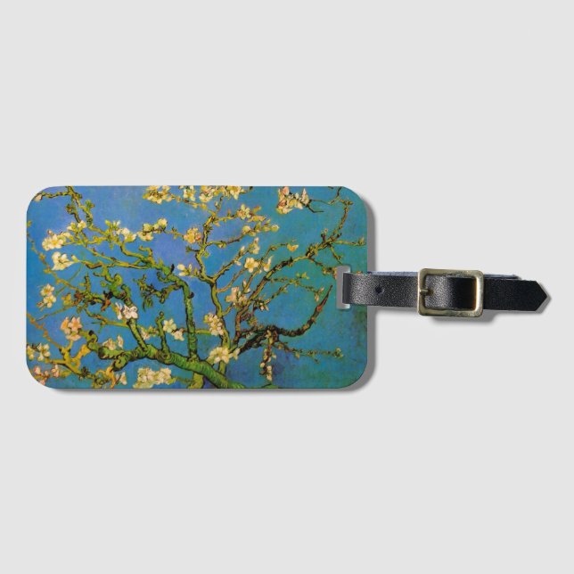 Blommande mandelträd av Vincent van Gogh Bagagebricka (Framsida horisontal)