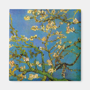 Blommande mandelträd av Vincent van Gogh Magnet