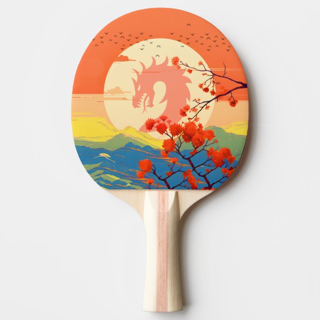 BLOMMANDE NATUR BERGSDRAGON  PINGISRACKET (Framsidan)