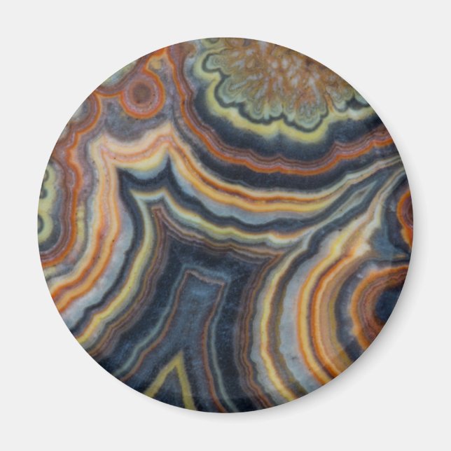 Blommande rör onyx magnet (Framsidan)