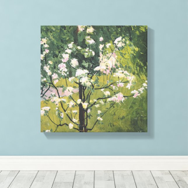 Blommande Träd | Kolo Moser Canvastryck (Insitu (trägolv))