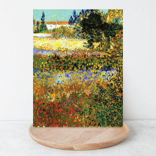 Blommande trädgård Frankrike Vincent van Gogh vyko Vykort