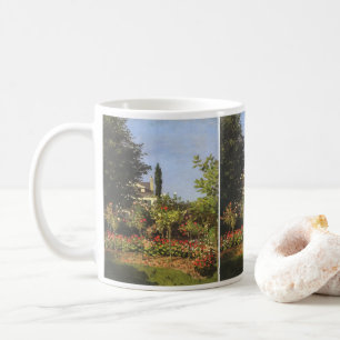Blommande trädgård i Sainte Adresse av Claude Mone Kaffemugg