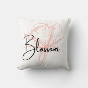 Blommande vårblomma blomsterlig vårblomning kudde