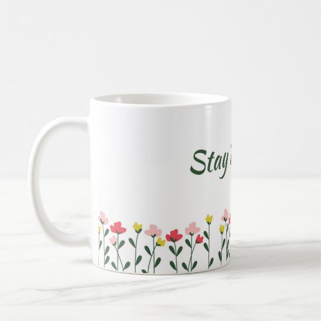 Blommande vårblommig kopp (Vänster)