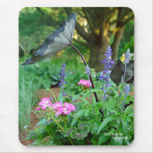 Blommapelargoner Mousepad Musmatta