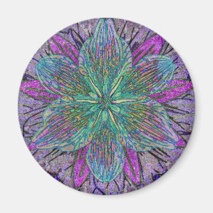 BlommaPetalMandala Magnet