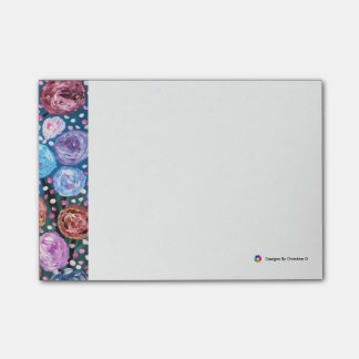 Blommapop Post-it Block