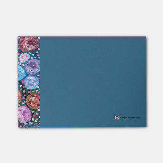 Blommapop Post-it Block