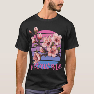 Blommar 1 för Delaware State Flower Peach T Shirt