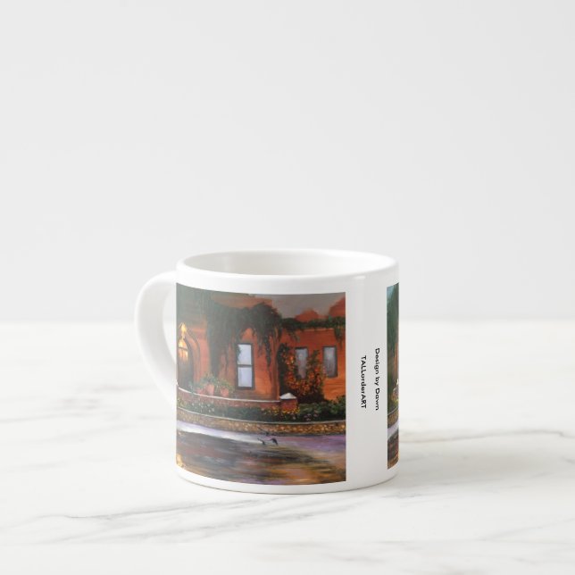 "Blommar aftonen" espressomuggen Espressomugg (Framsida vänster)