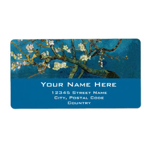 Blommar Almond Träd, Vincent van Gogh. Fraktsedel