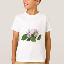 blommar av äppelblommor och grönt löv tee shirt