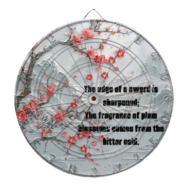 blommar av bergspapper från snö darttavla (Framsidan)