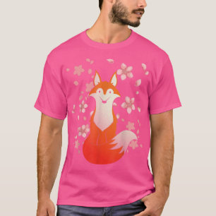 Blommar av djuret "Lover C" i Sakura Forest Animal T Shirt