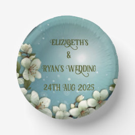 Blommar av gigantiska körsbär med miniatyrdiagram