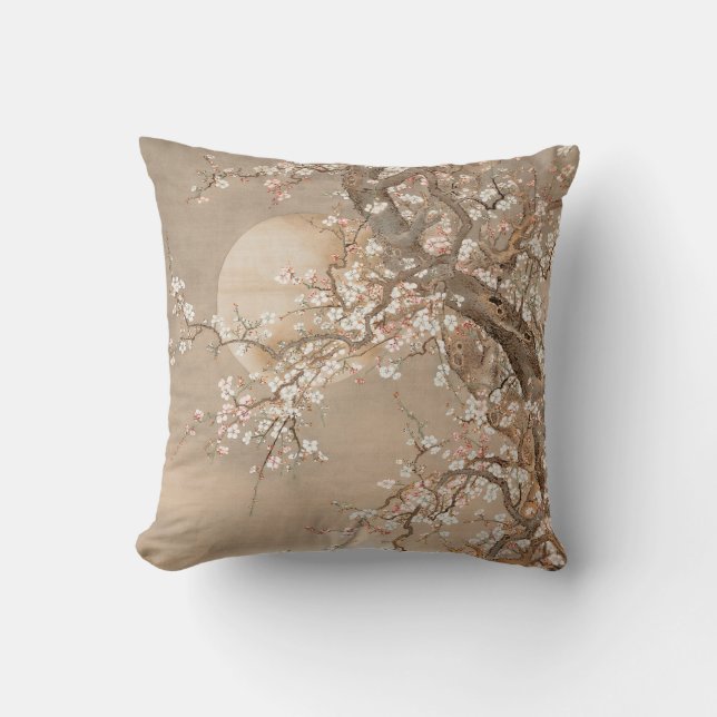 Blommar av japanskt plommon i moonlight av Sō Shiz Kudde (Framsida)