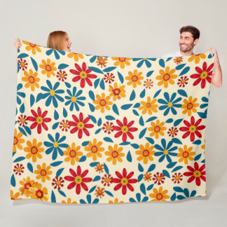 Blommar av Joy 60x80 Fleece Blanket