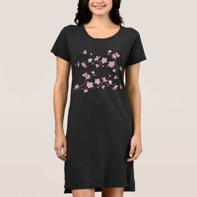 Blommar av körsbär t shirt (Framsida)