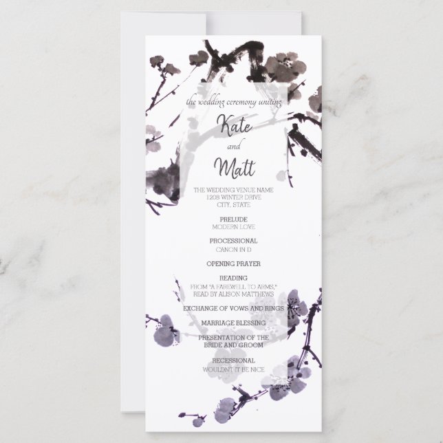 Blommar av plommon (Framsida)