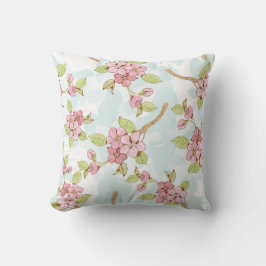 Blommar av Sakura/Cherry Kudde