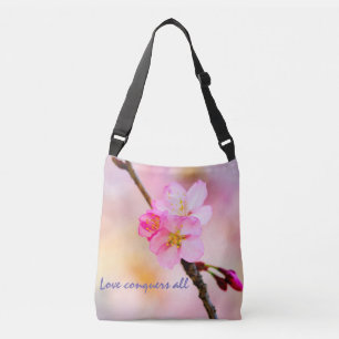Blommar av vackra Sakura Cherry Axelväska