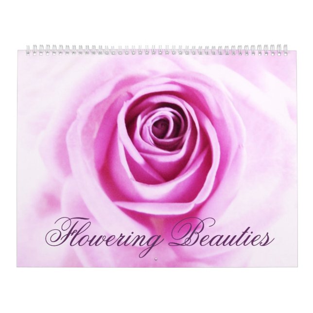 Blommar Beauties-kalender Kalender (Omslag)