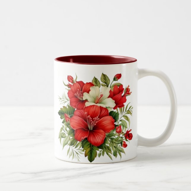 Blommar Beauty Mugg (Höger)