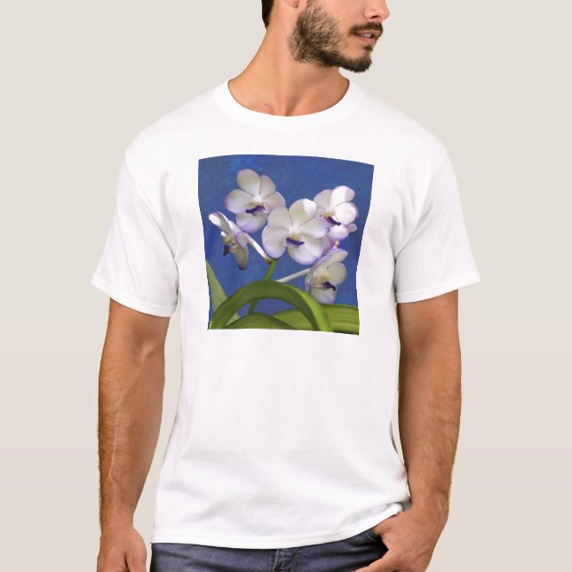 Blommar Blommigt Plantor färgstarka fotografier Tee (Framsida)