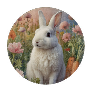 Blommar Bunny & Carrot Patch Glass Caking Board