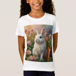 Blommar Bunny & Carrot Patch Kids T-Shirt